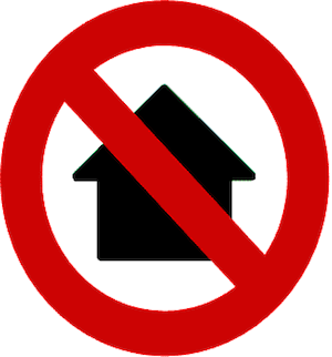 no house